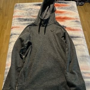 Gray nike hoodie size small